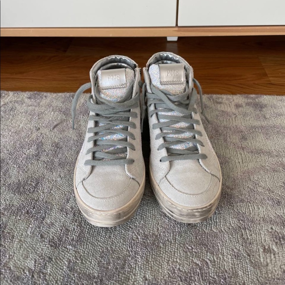 New P448 High Top Sneakers